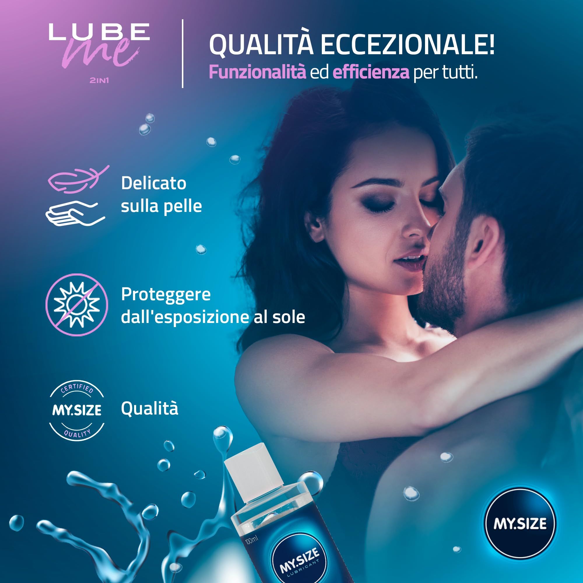 MY.SIZE Lube Me 2in1 Gel Lubrificante