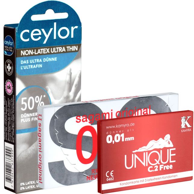 Kondomotheke® Preservativi senza lattice assortimento