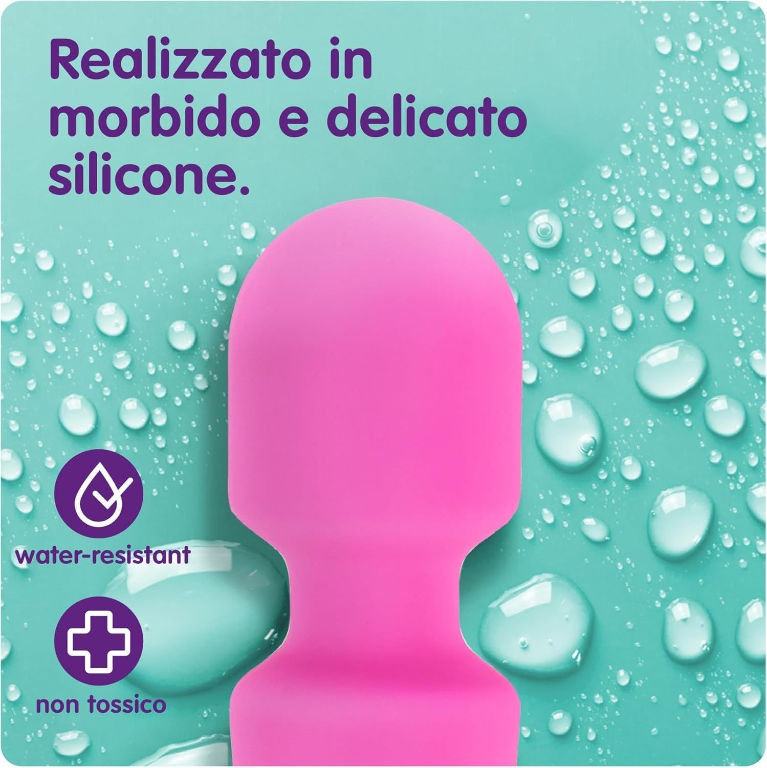 Oliver James Vibratore per donne – Silenzioso e potente, colore rosa