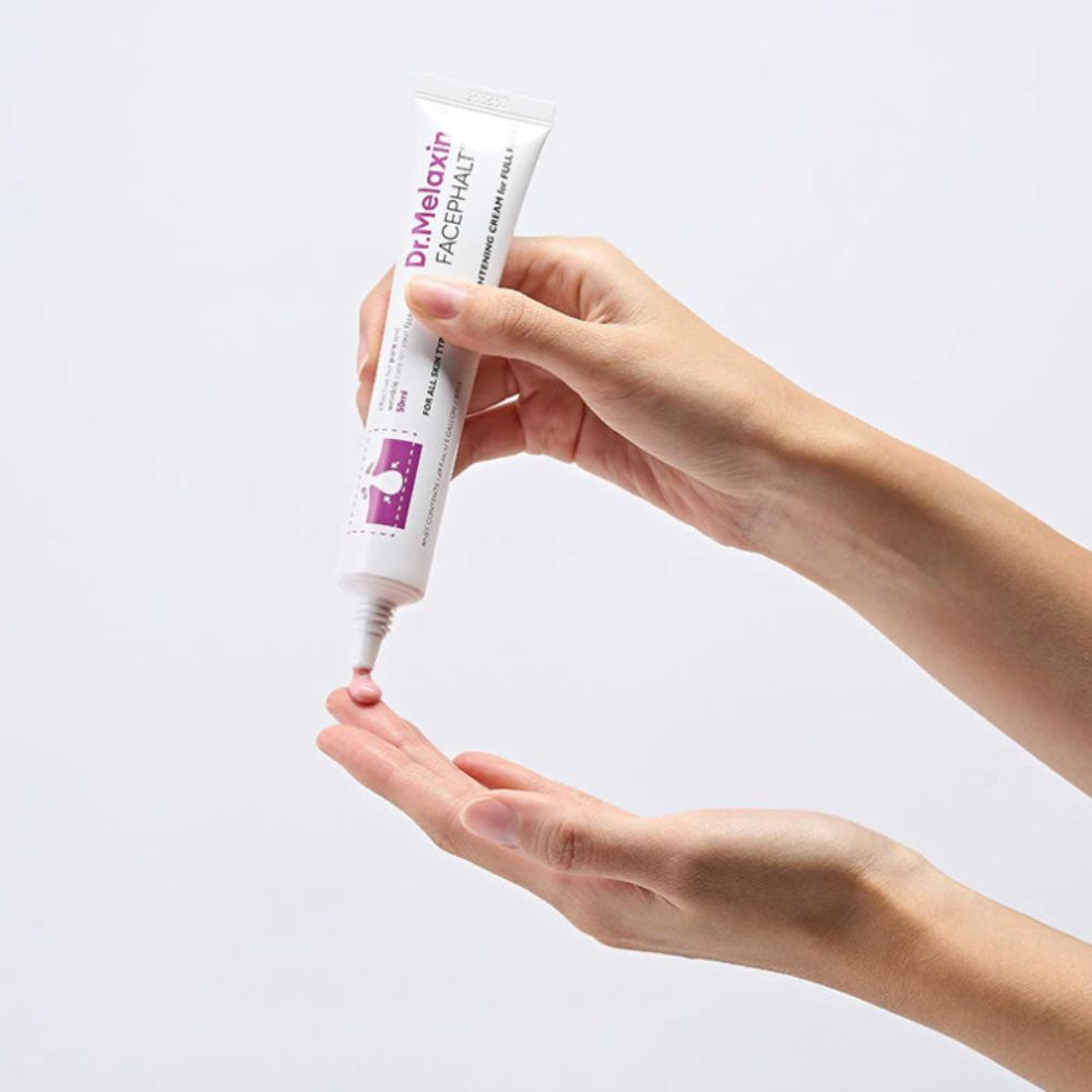 Mani con crema rassodante Dr. Melaxin Facephalt, 50g.