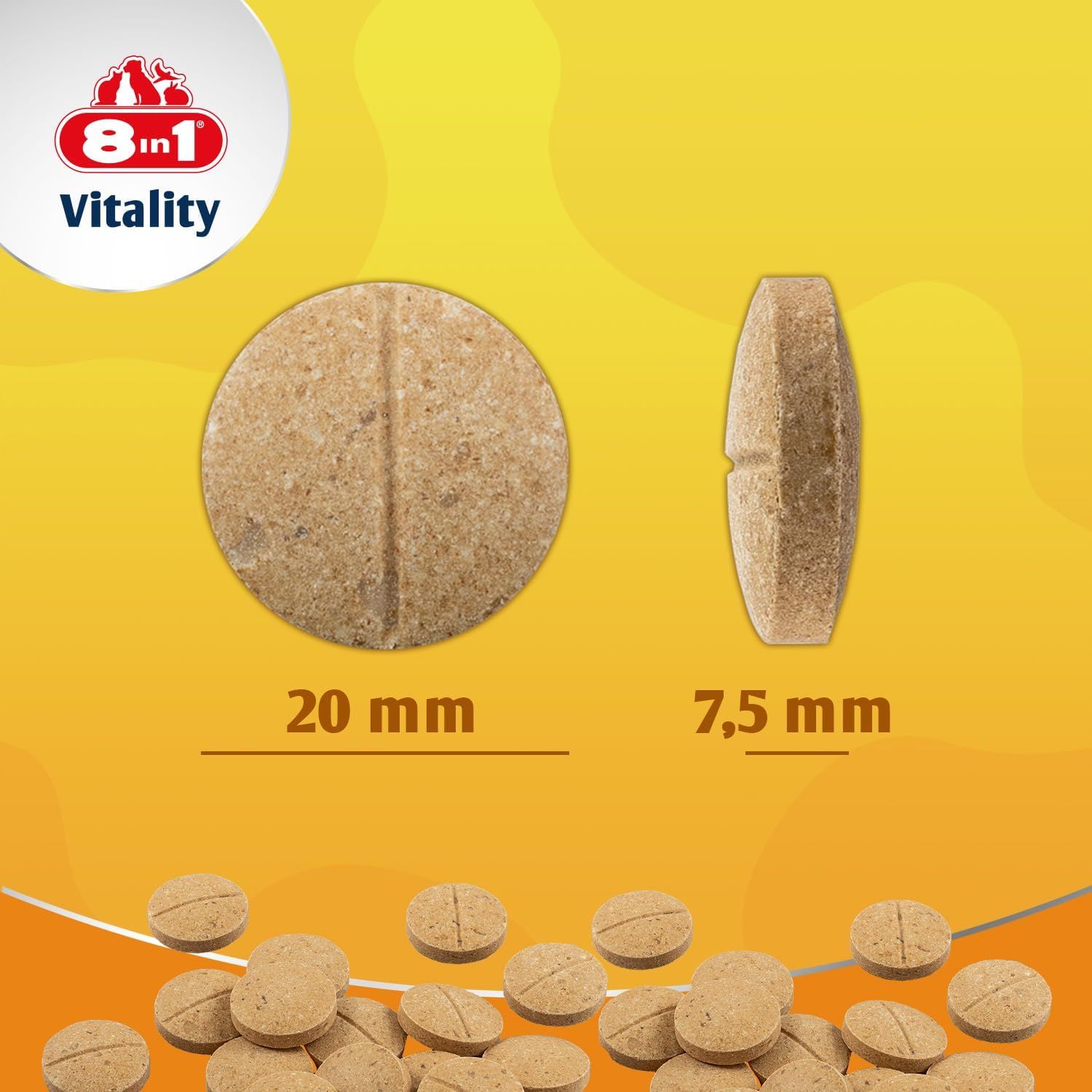 8in1 Compresse Multivitaminiche Adulto