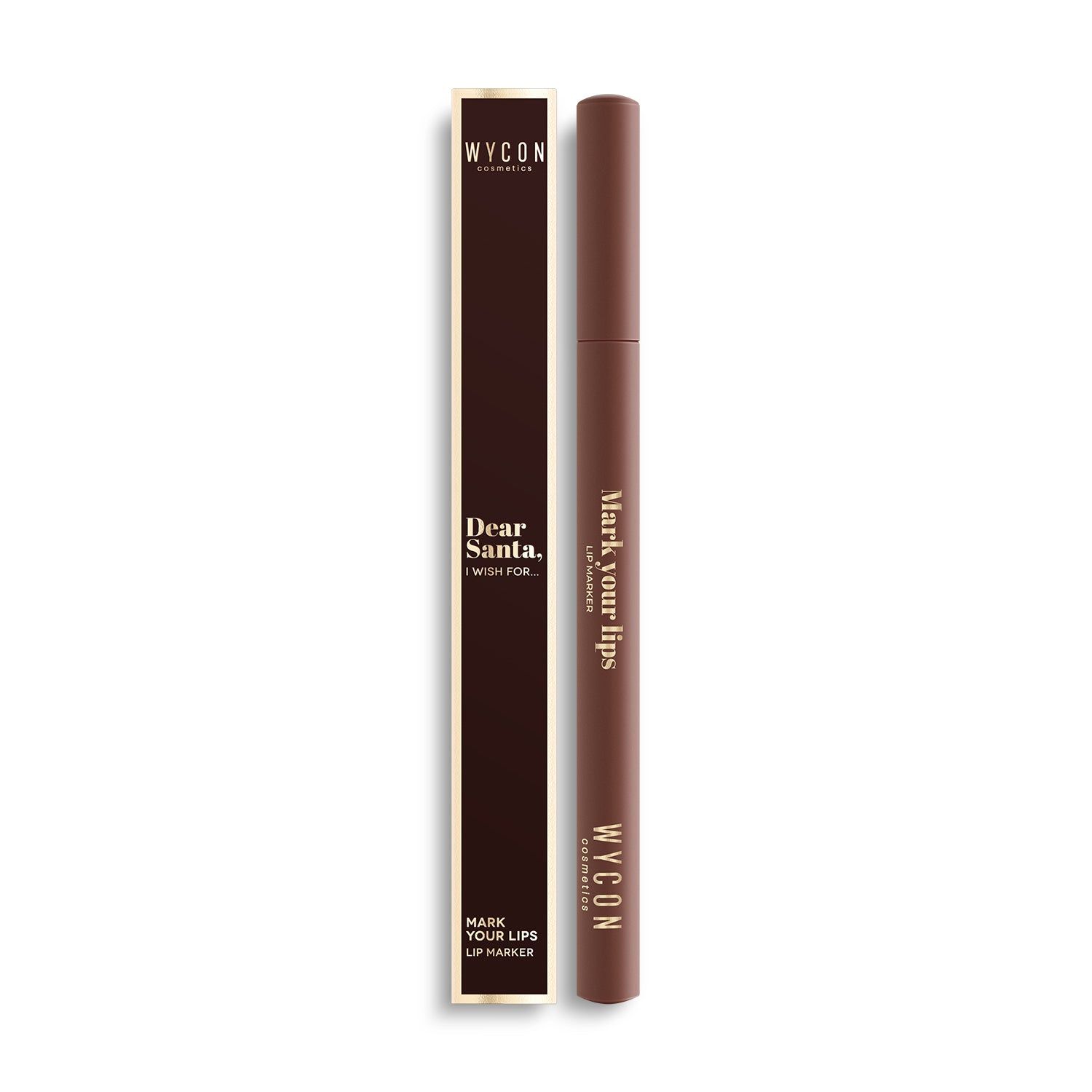 WYCON cosmetics MARK YOUR LIPS Pennarello labbra 03 BROWNIE