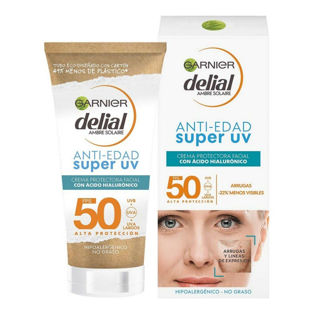 Delial Crema protettiva viso antietà super uv Spf50