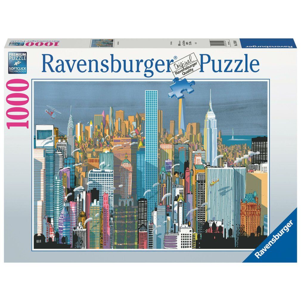 Ravensburger - Puzzle i am New York 1000p