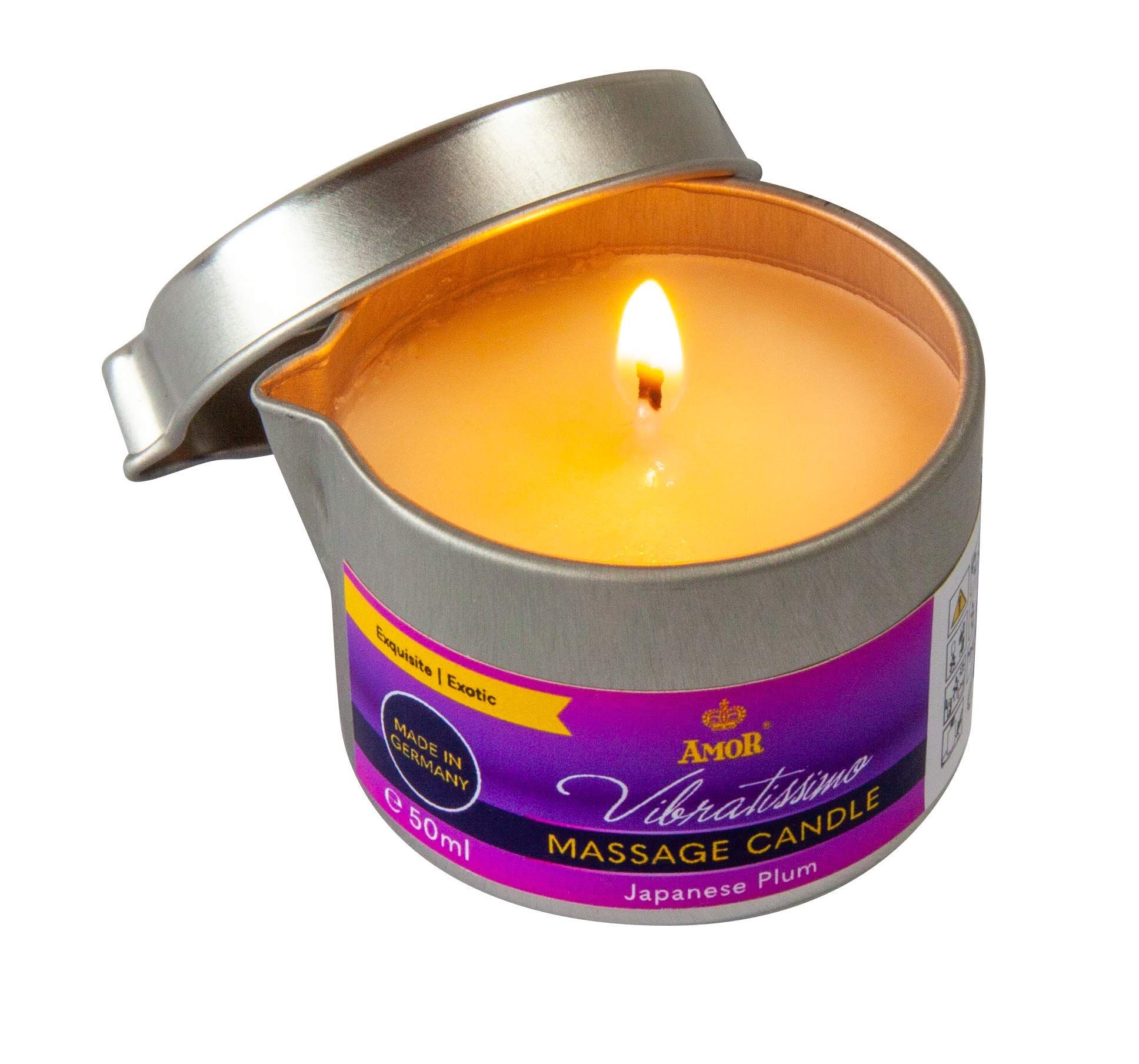 Vibratissimo Candela da Massaggio Japanese Plum