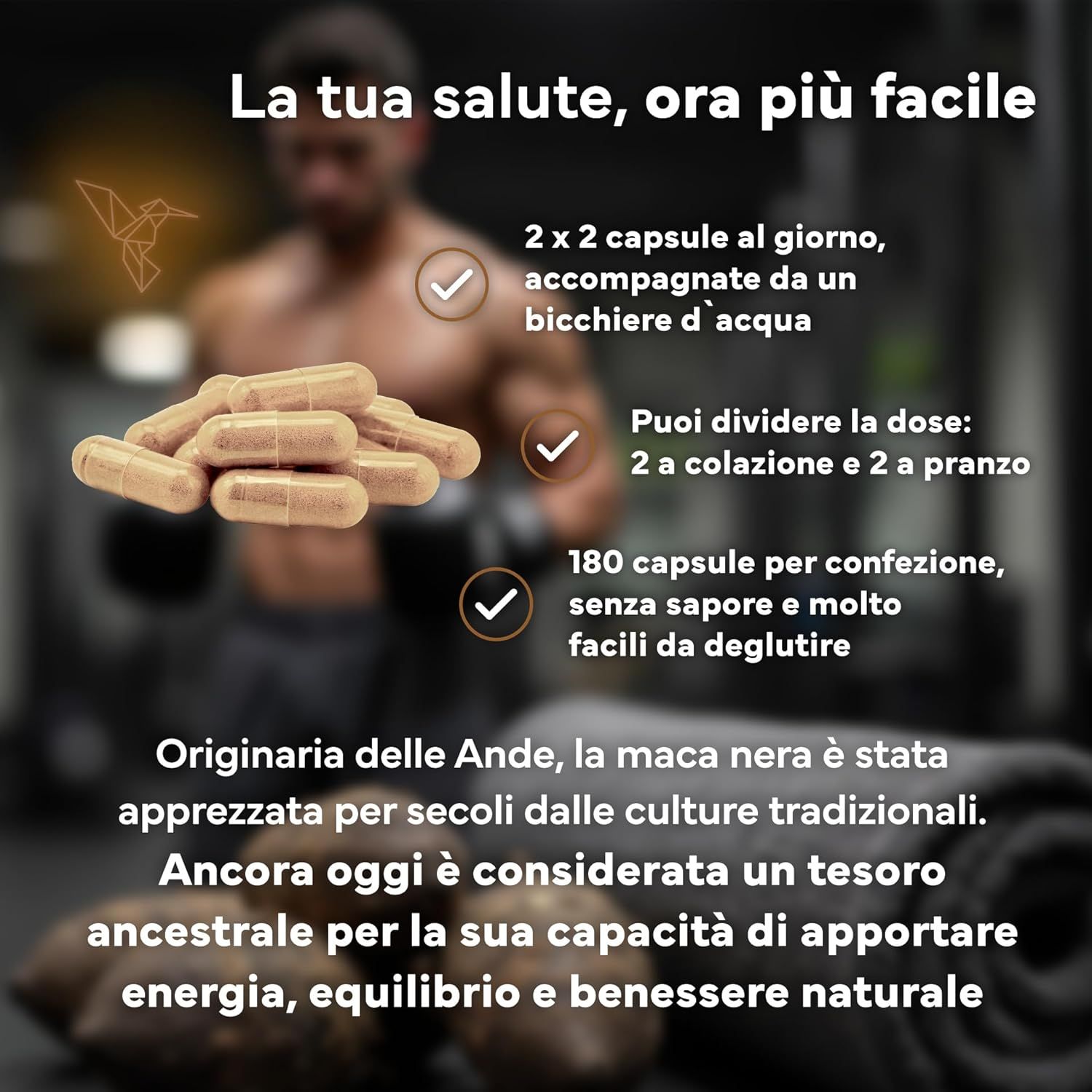 SEVENS NUTRITION Capsule di Maca