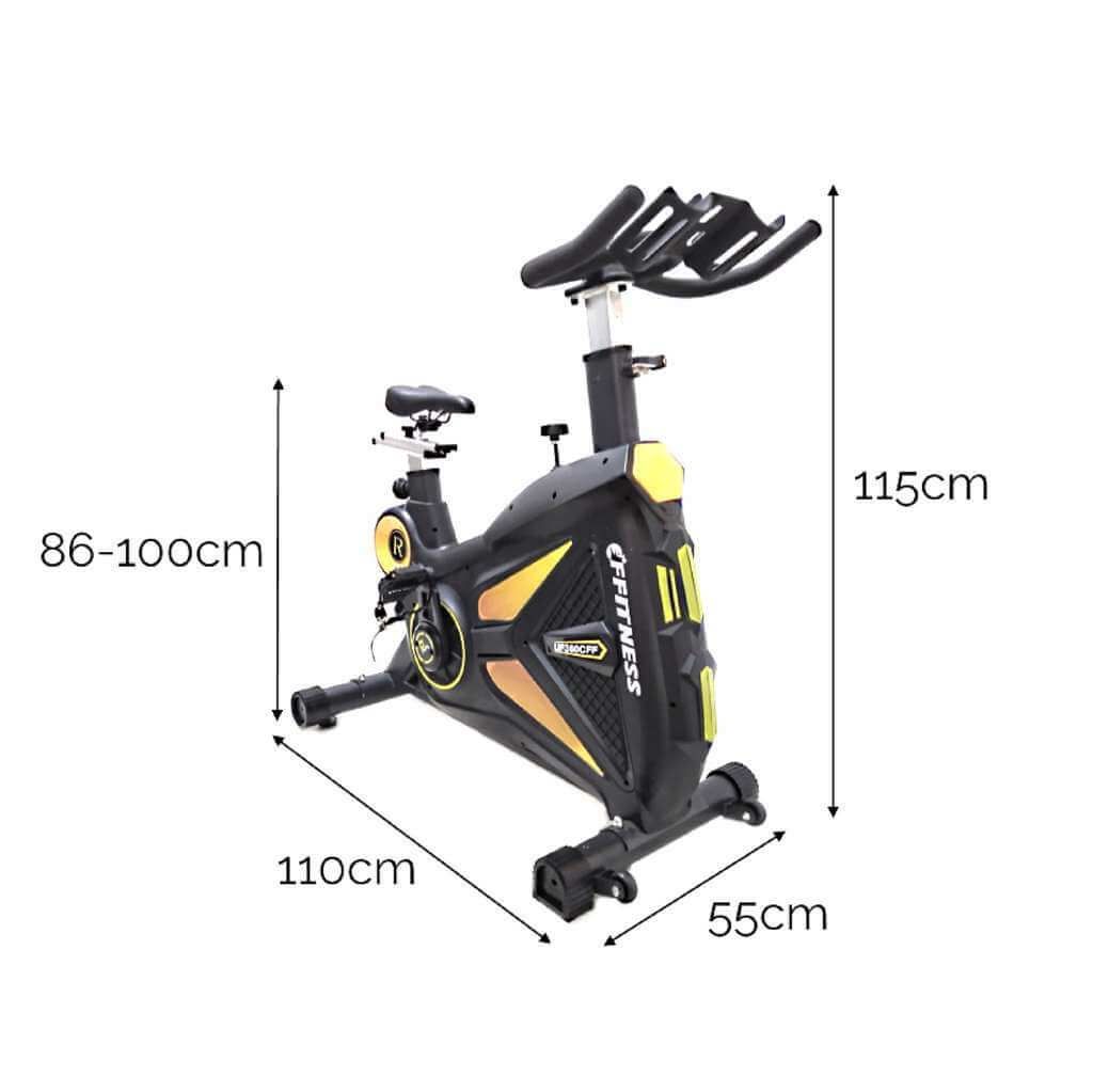 FFitness Spin Bike - Indoor Cycling Aero FF
