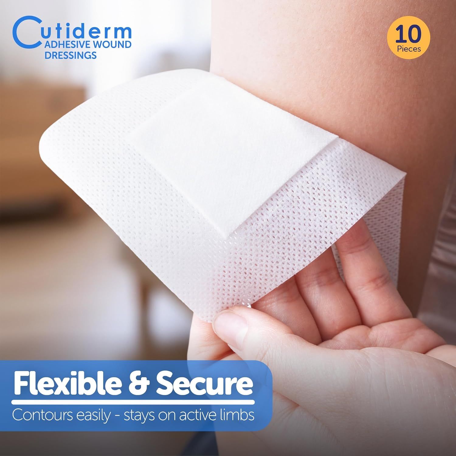Bendaggio autoadesivo per ferite 10 x 20 cm Cutiderm