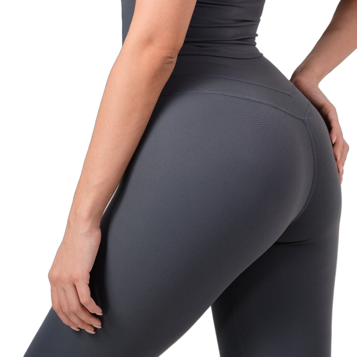 GymBeam Leggings donna NEO a vita alta senza cuciture frontali Iron