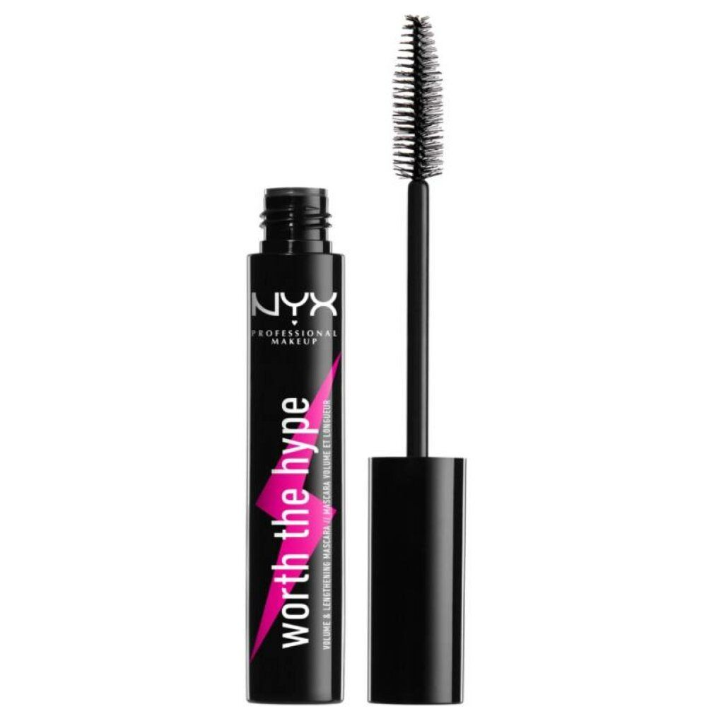 nyx Professional Makeup Worth The Hype Volumizing & Lengthening Mascara Black