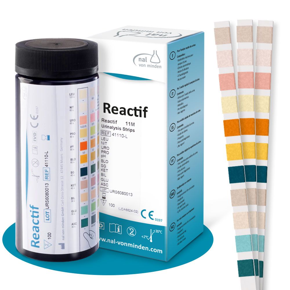 Reactif Test di salute - Strisce reattive per urina per 11 parametri