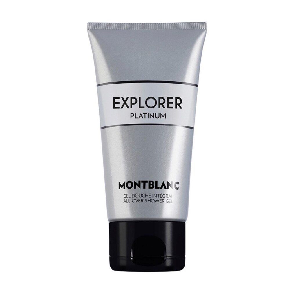 Tubo del bagnoschiuma Montblanc Explorer Platinum.