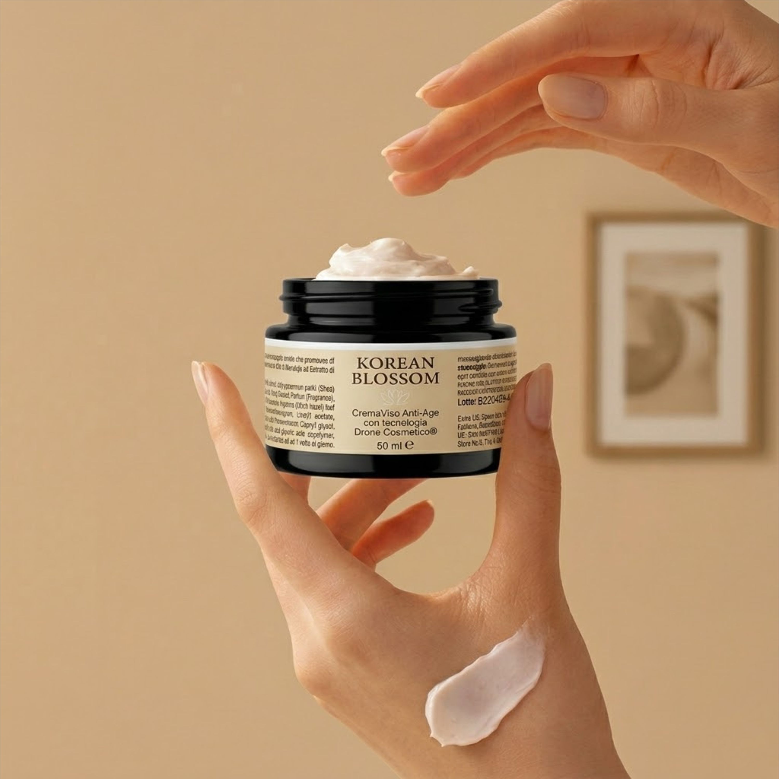 ALOHALABS Korean Blossom Crema Viso Anti-Età Tecnologia Drone Cosmetico