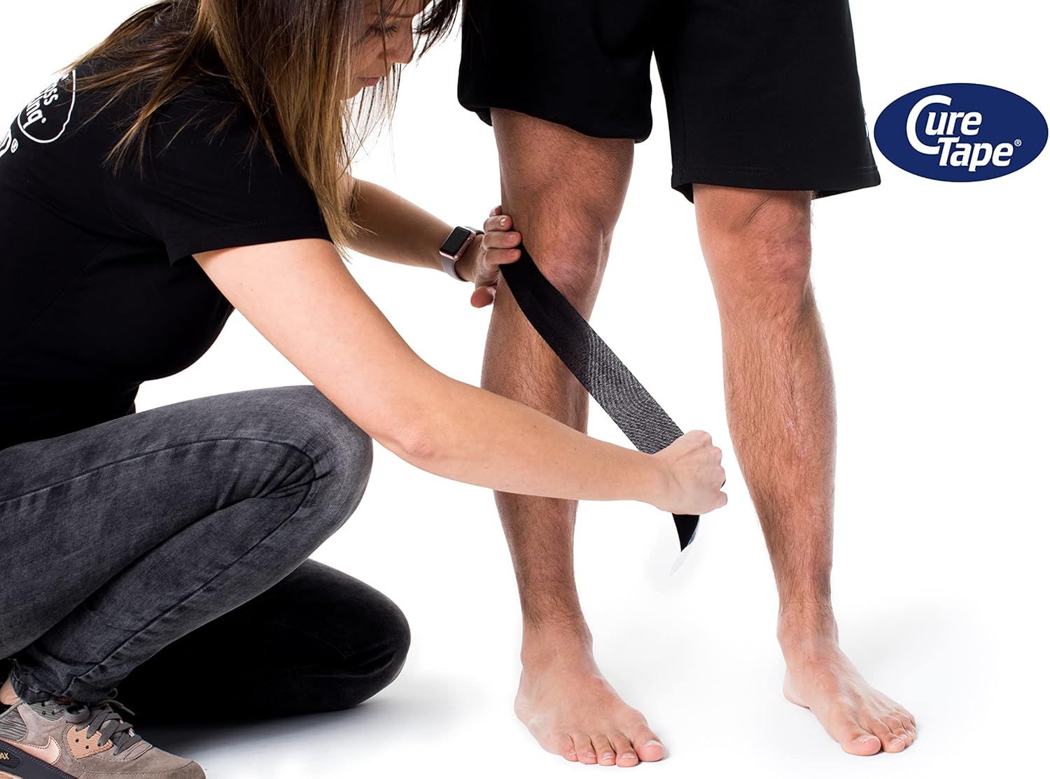 CureTape® nastro kinesiologico nero