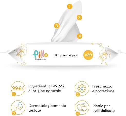 Pillo Salviette Baby Pocket