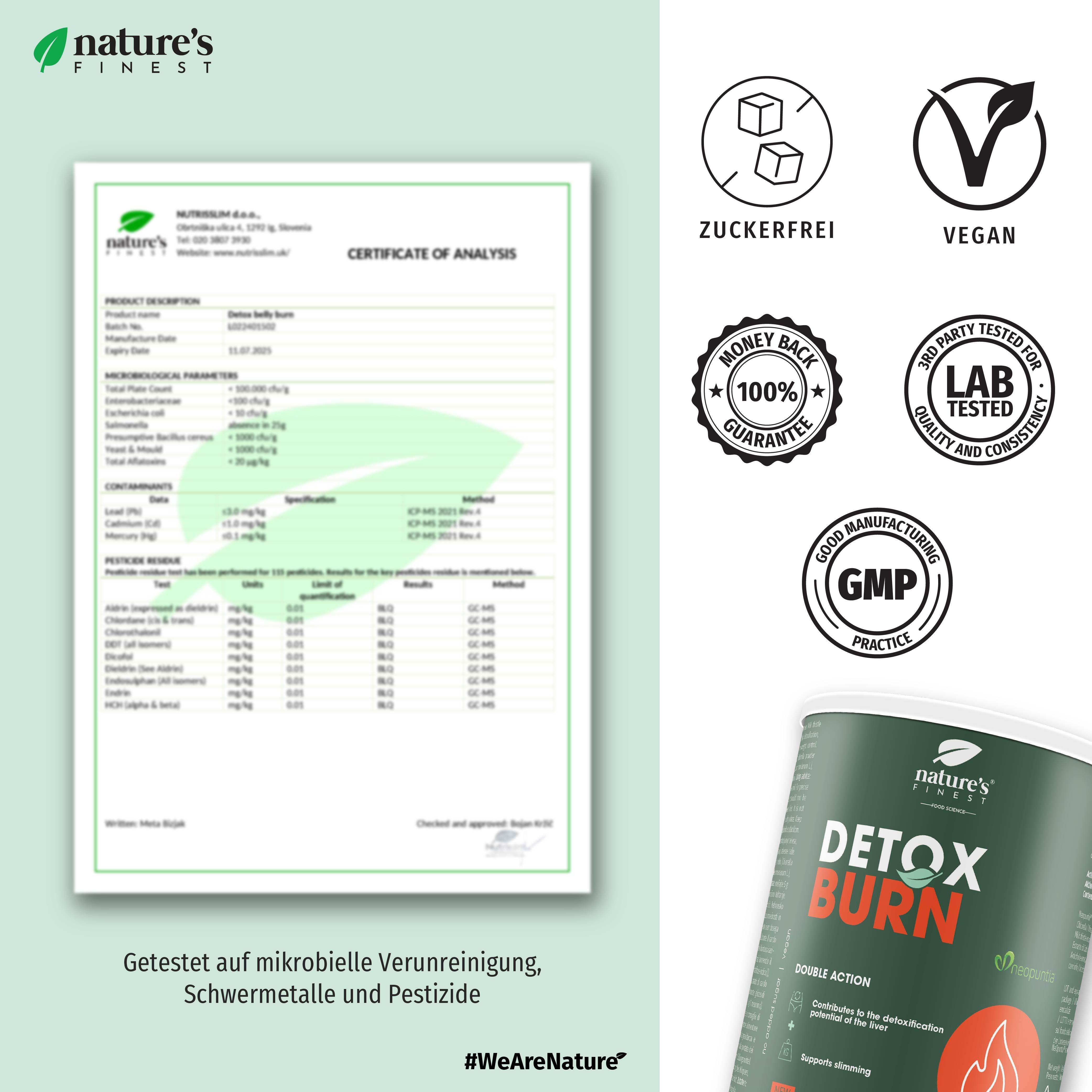 Nature's Finest Detox Belly Burn