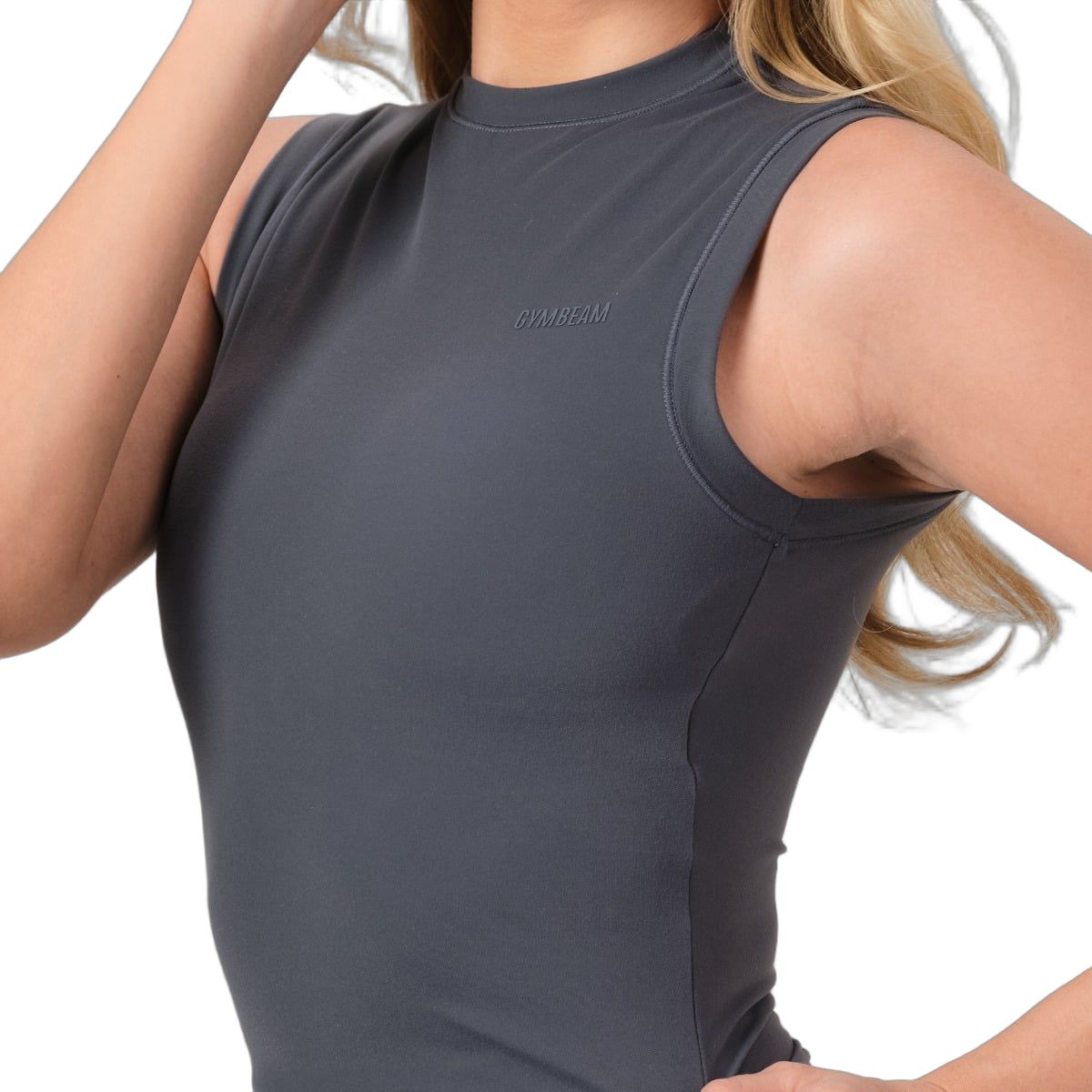 GymBeam Top donna NEO a collo alto slim Iron