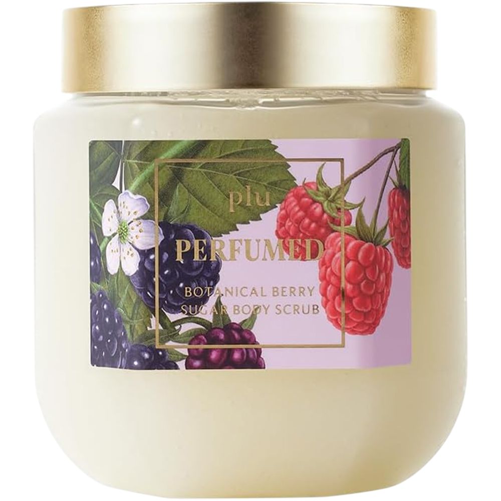 PLU Perfumed Botanical Berry Body Scrub – Esfoliante Corpo ai Frutti di Bosco, Levigante e Profumato