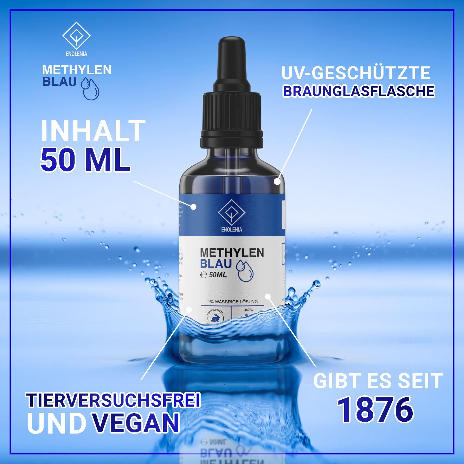 Enolina® | Gocce di blu di metilene
