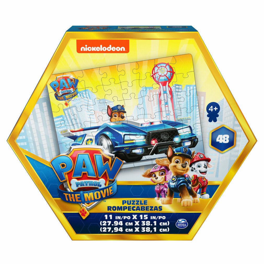 paw Patrol: Il film al cinema - Puzzle firmato con 48 pezzi