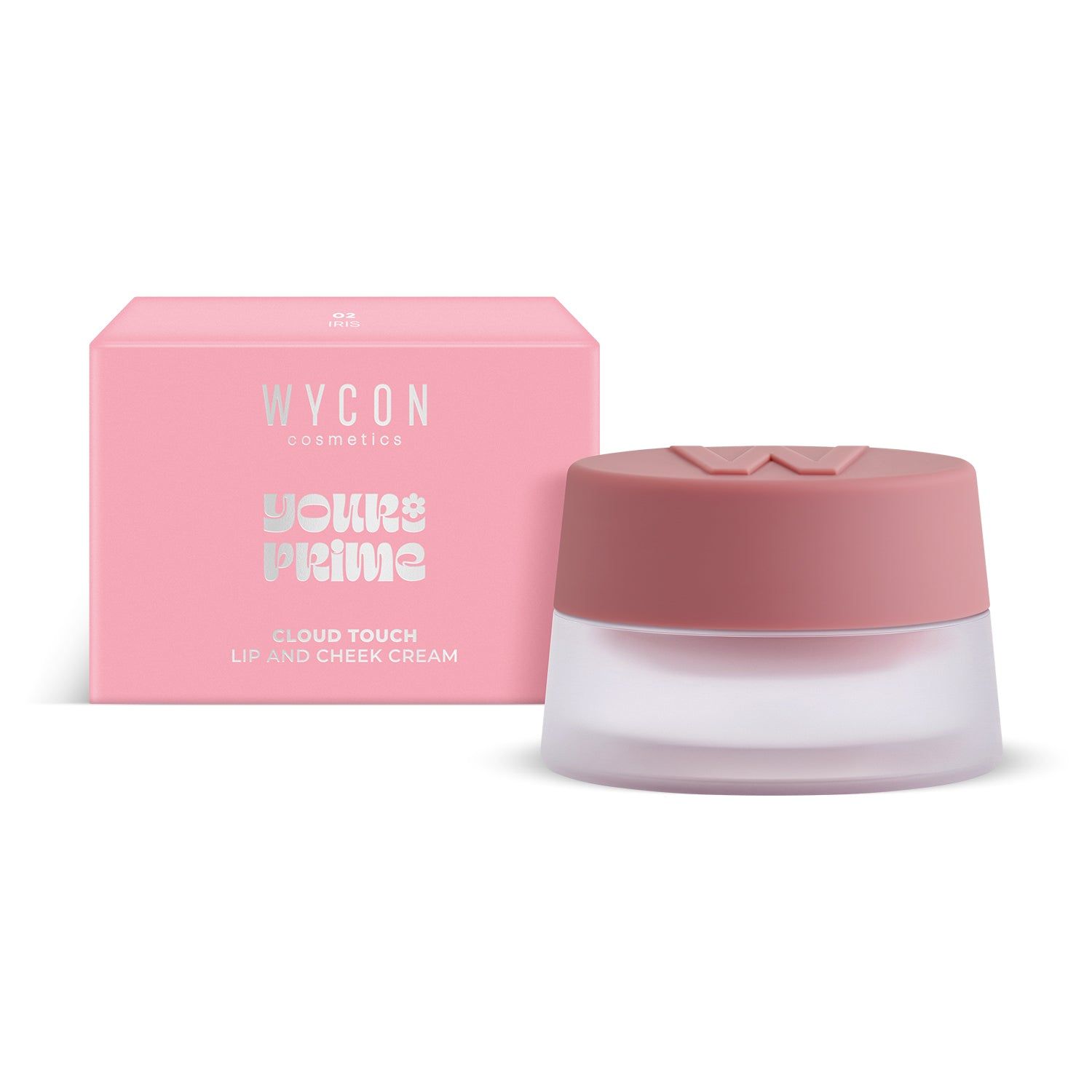 WYCON cosmetics CLOUD TOUCH Mousse multifunzione labbra e guance 02 IRIS