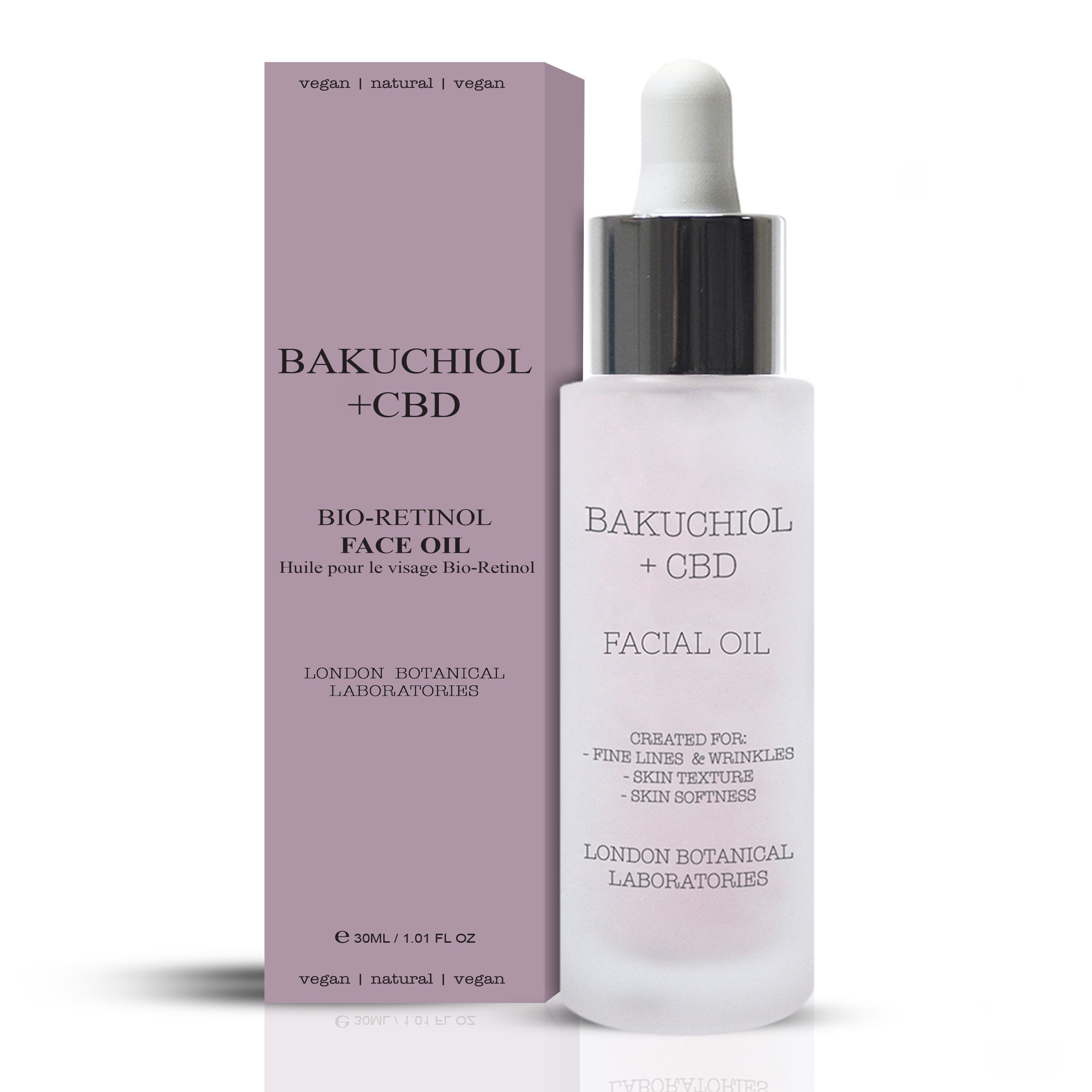 London Botanical Laboratories Olio Viso Bakuchiol + CBD