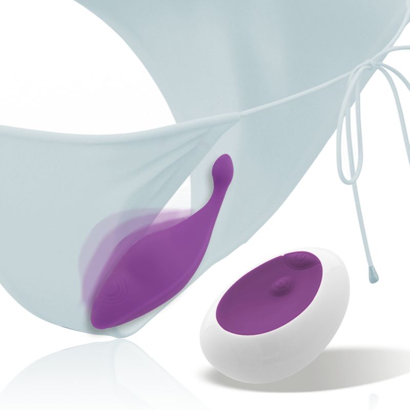 Satisfyer Supernova Air Pulse Stimulator viola, vista laterale.