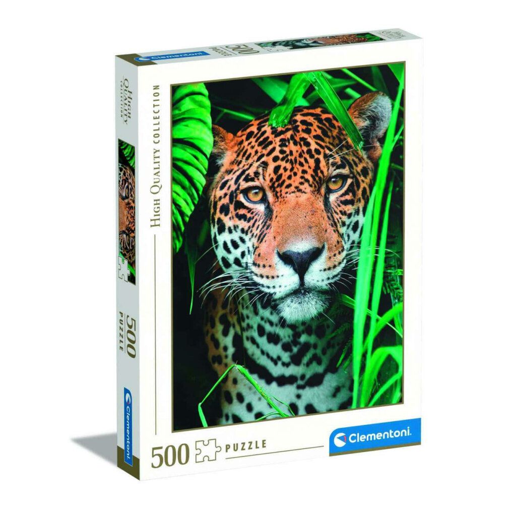 Giaguaro nella giungla puzzle 500 pezzi