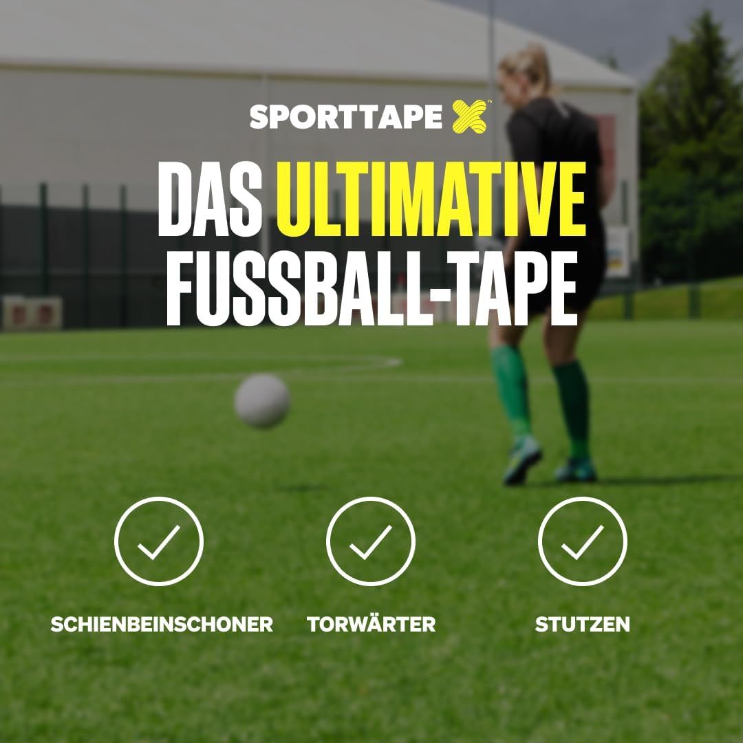 SPORTTAPE Bendaggio Autoadesivo - 5 cm x 4,5 m Misto