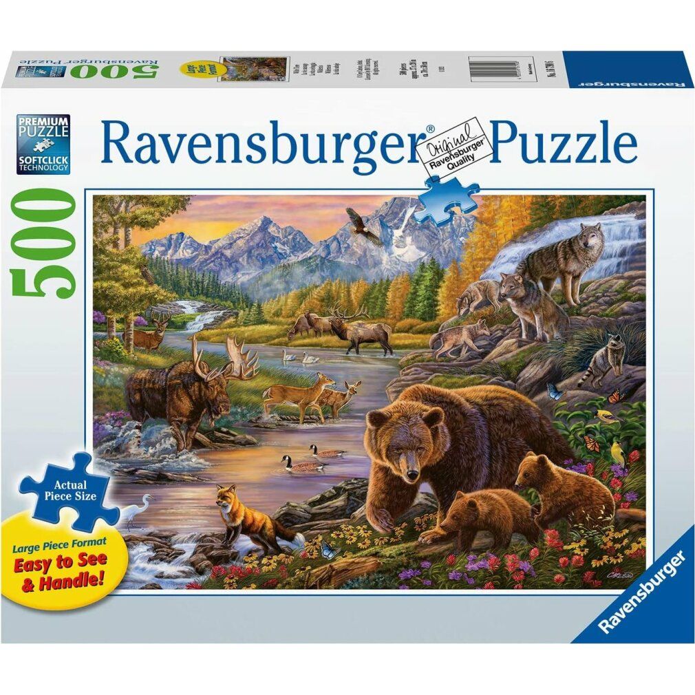 Ravensburger 16790 Puzzle Wildernis, multicolore
