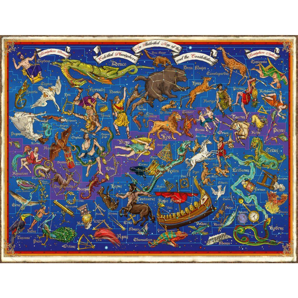 Puzzle costellazioni (2000 pezzi)
