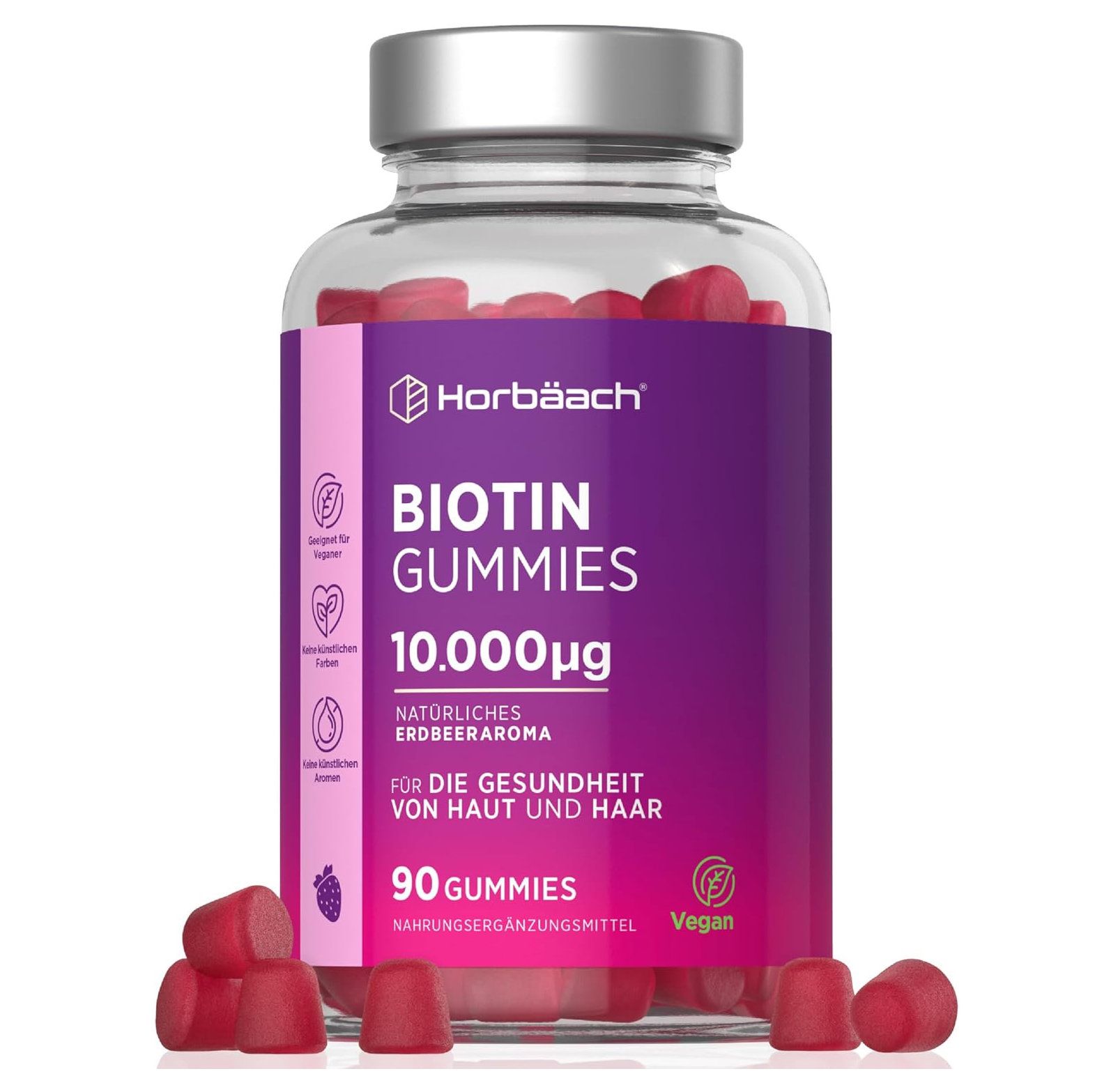 Caramelle gommose alla biotina Horbaach