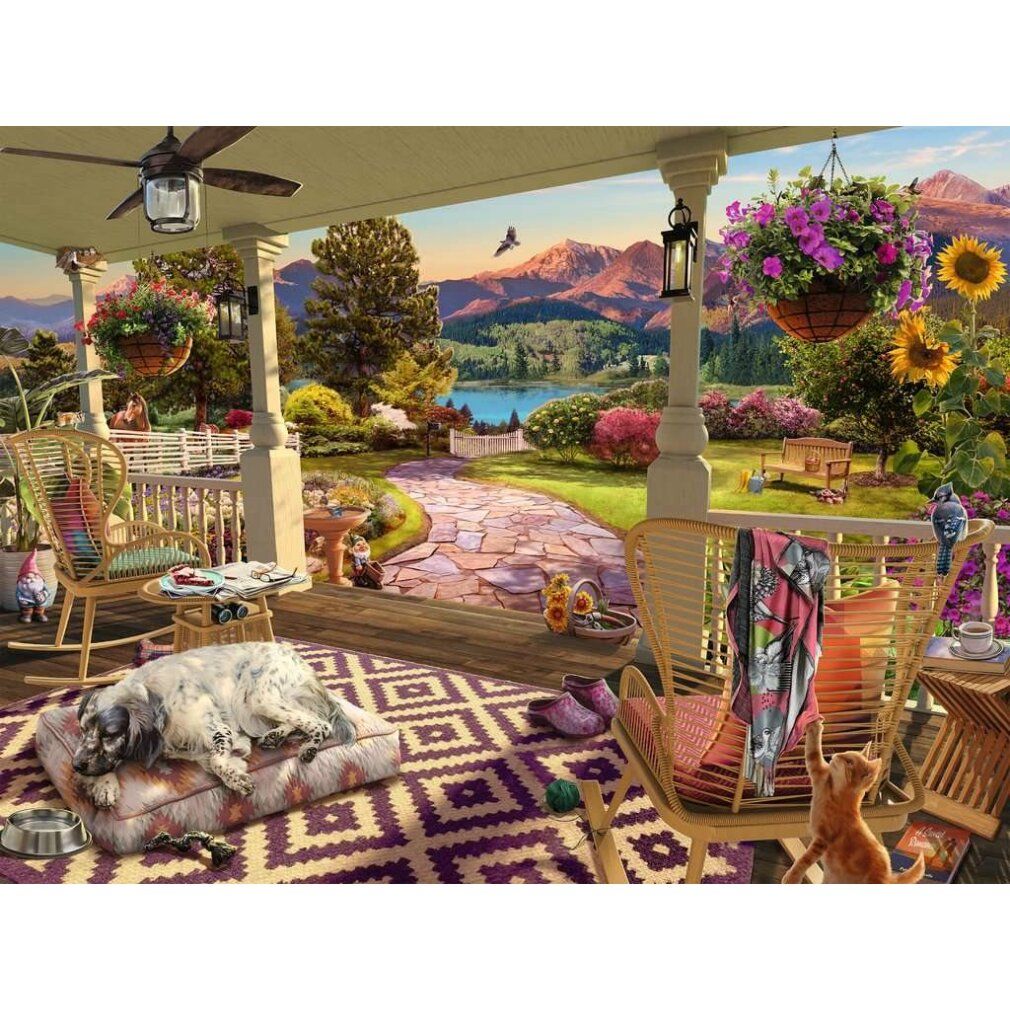 Puzzle ravensburger Portico accogliente xl 750 pezzi