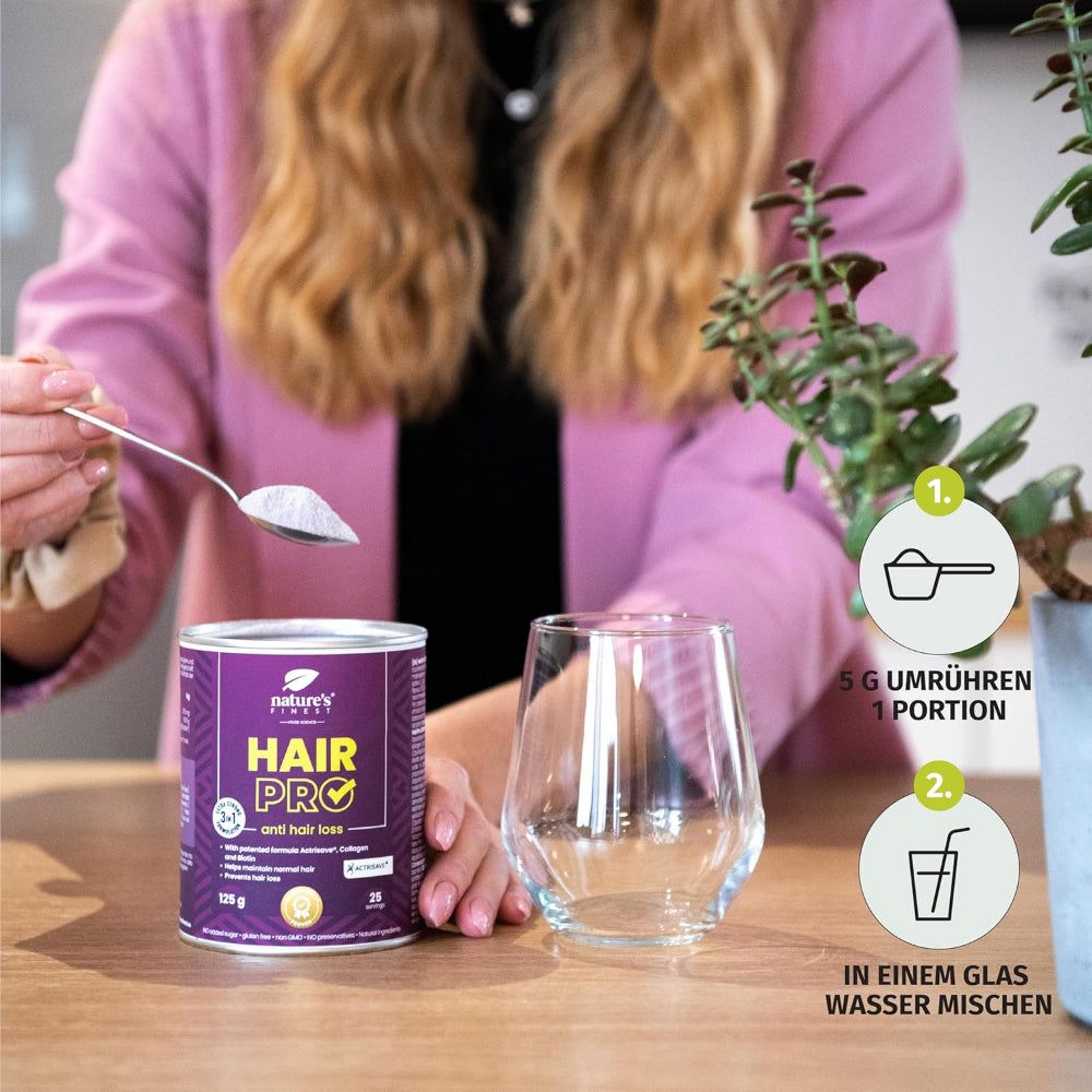 Nature's Finest Hair Pro Formula 3 in 1 per la prevenzione della caduta dei capelli