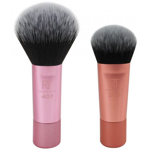 Set di 2 mini pennelli per il trucco