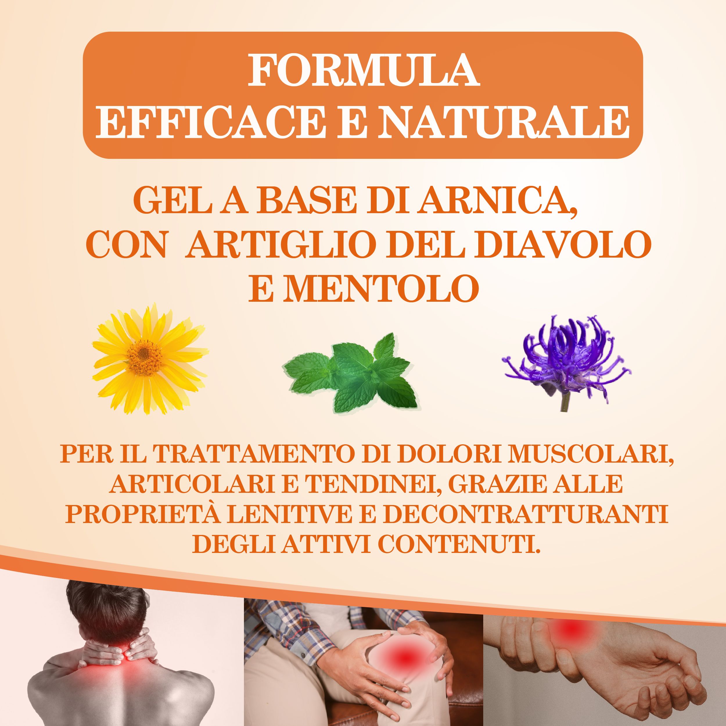 Trico Hair Italy Arnica 98% e Artiglio del Diavolo con Mentolo
