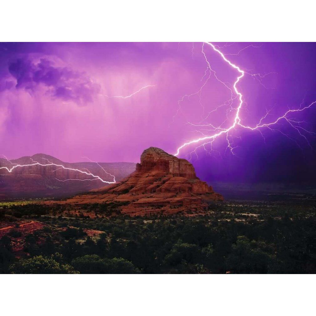 Power of Nature Puzzle Pink Storm Mood (500 parti)