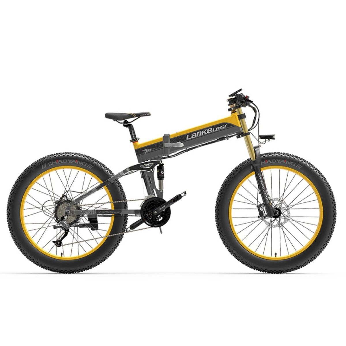 Mountain bike elettrica LANKELEISI XT750 Plus con batteria da 48 V 14,5 Ah