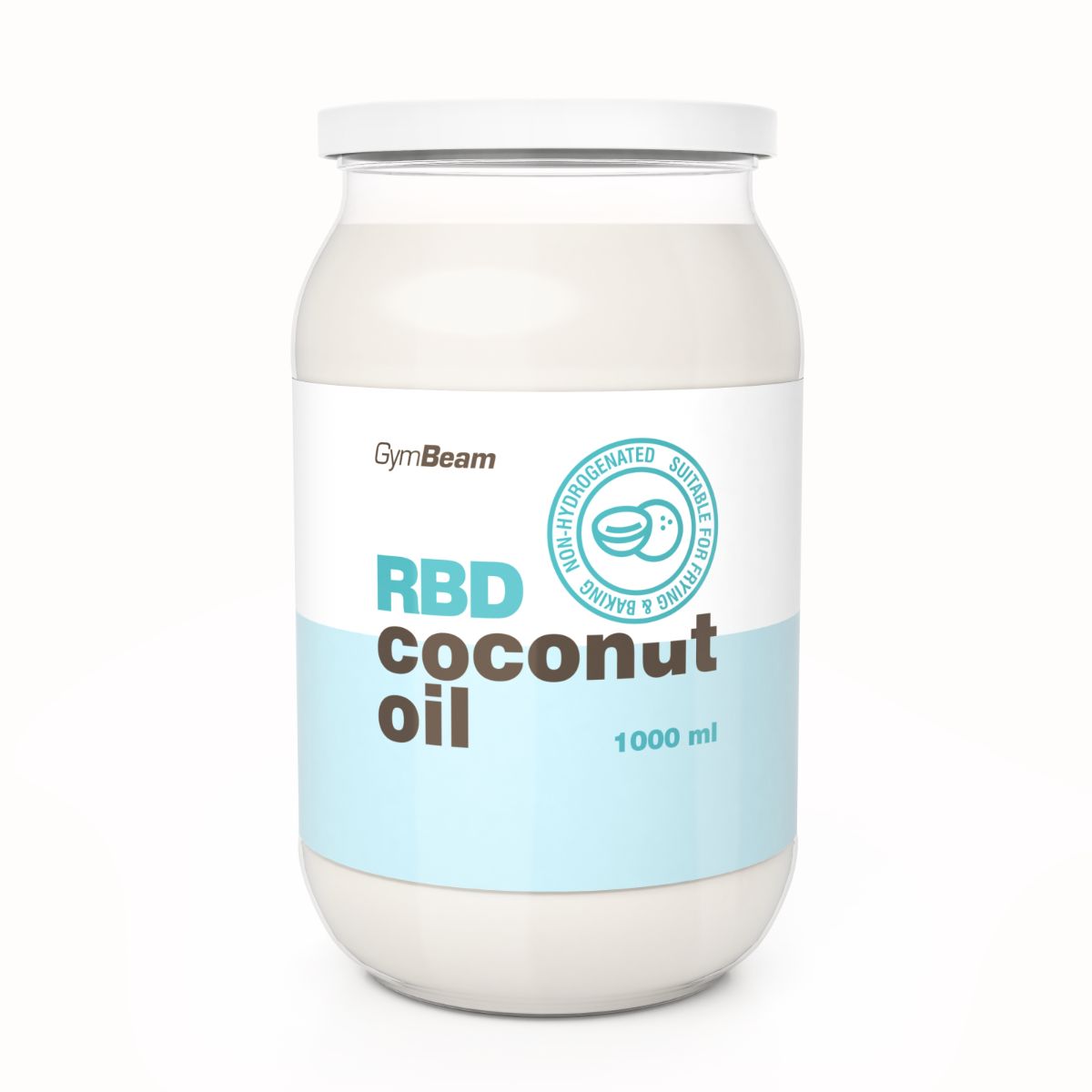 GymBeam Olio di Cocco RBD olio vegetale raffinato liquido