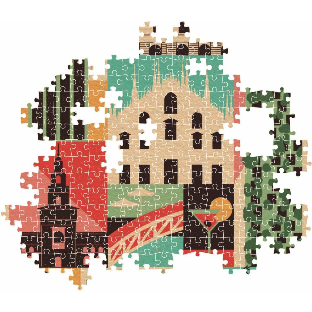 Puzzle da 1000 Pezzi - Style in the City: Milano