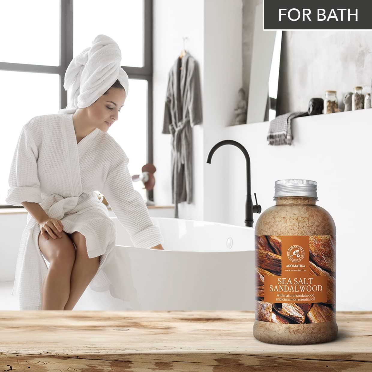 Sale da bagno AROMATIKA “Legno di sandalo”