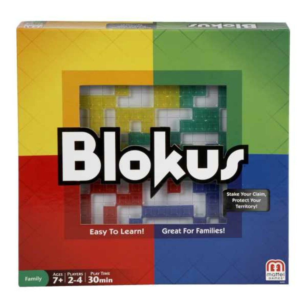 Mattel Games BJV44 - Blokus Classic, gioco da tavolo, gioco da tavolo