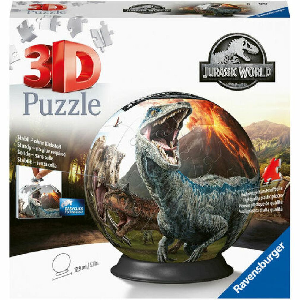 Palla puzzle 3D Jurassic World (72 pezzi)