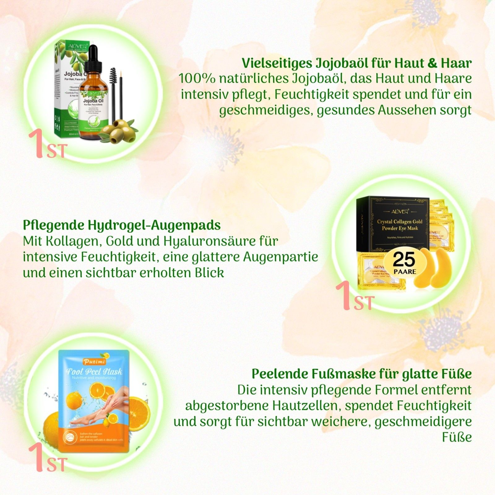 P-Beauty  Cofanetto regalo per la bellezza e la cura della pelle femminile