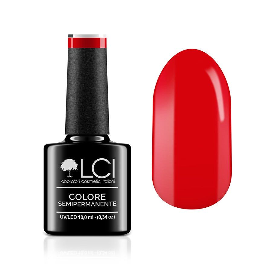 LCI Cosmetics - Smalto Semipermanente LCI -  Rosso acceso