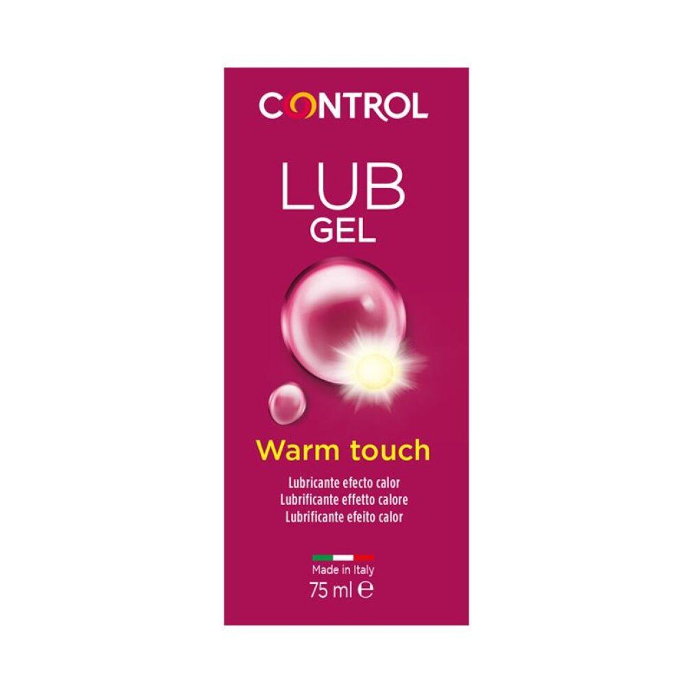 Control Lub Gel effetto calore, flacone da 75 ml.