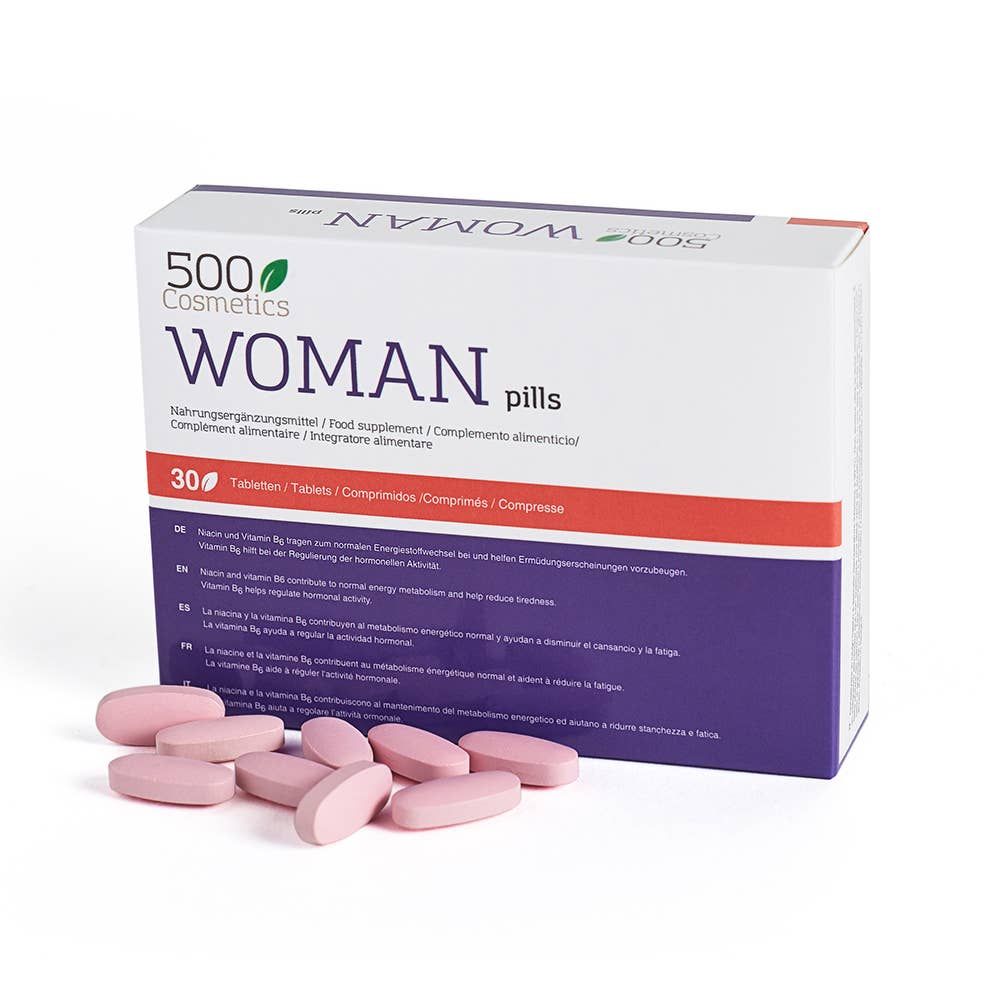 500Cosmetics Woman Integratore per il benessere femminile