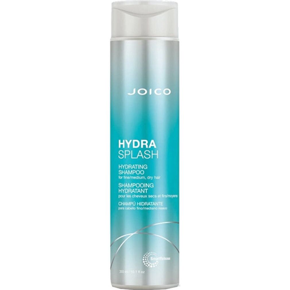 Flacone Joico Hydra Splash Hydrating Shampoo per capelli fini/medi e secchi.