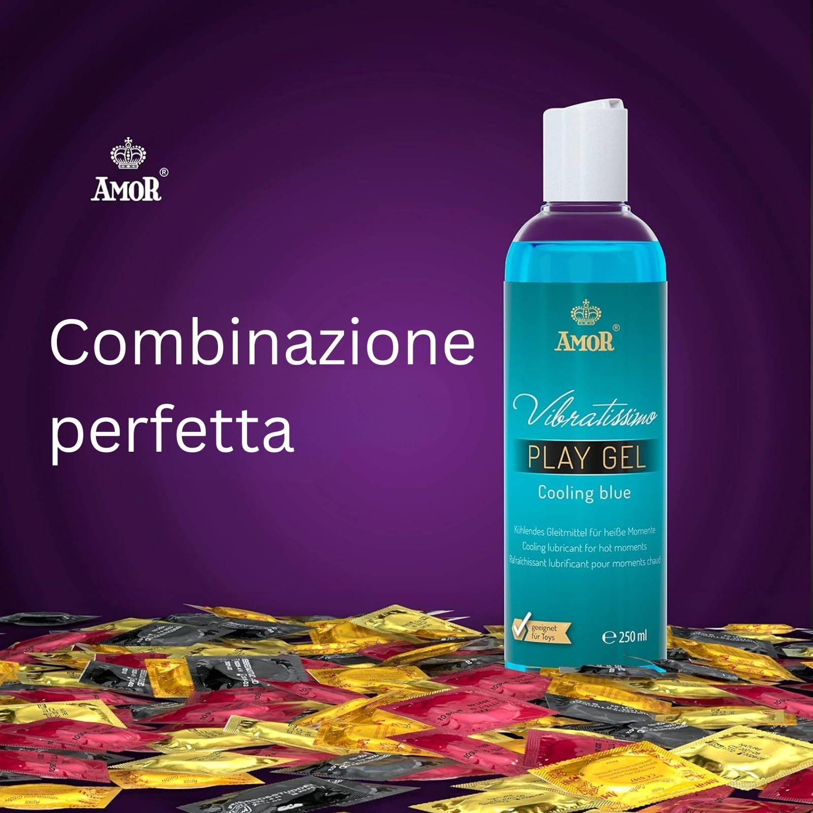 Vibratissimo Play Gel Cooling blue