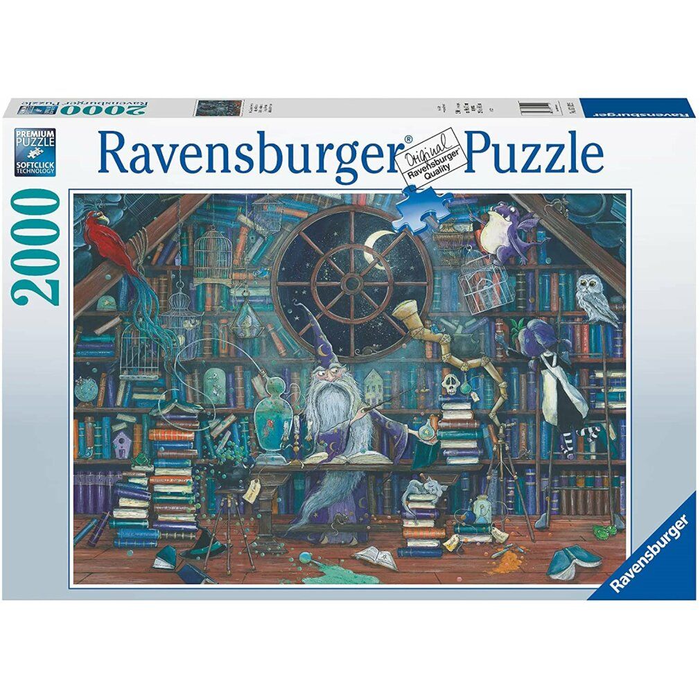 ravensburger Mago Merlino puzzle 2000 pezzi